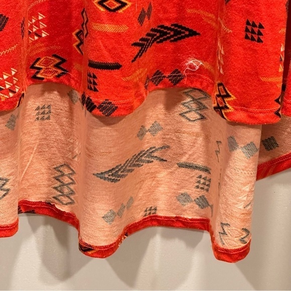 LulaRoe Carly Long Dress High Low Hem Stretchy Comfortable Front Pocket Casual M - Picture 6 of 10